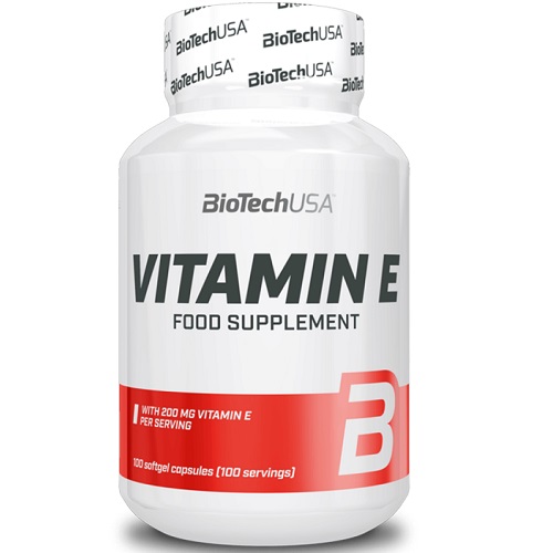 BioTech USA Vitamin E 200 mg, 100 Softgels